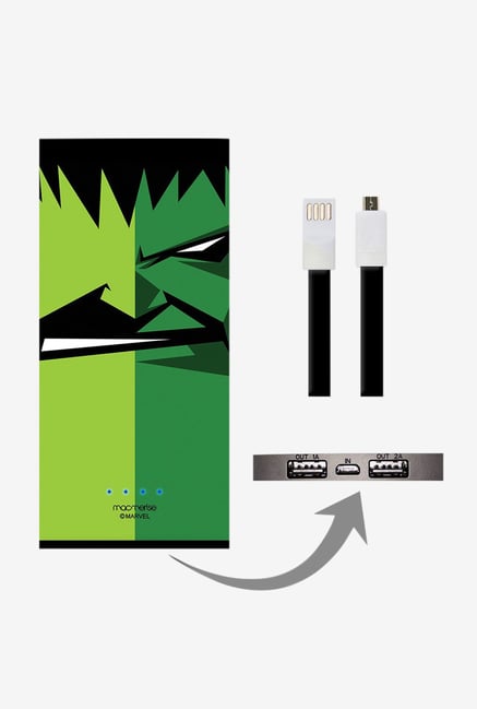 Macmerise Face Focus Hulk 8000 mAh Universal Power Bank Macmerise Face Focus Hulk 8000 mAh Universal Power Bank