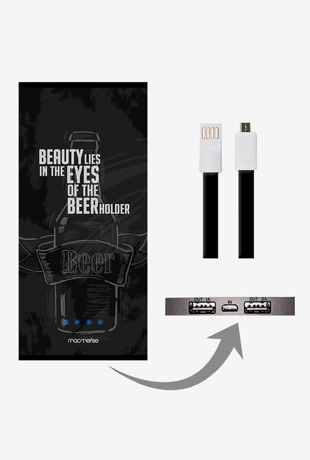 Macmerise Beer Holder 8000 mAh Universal Power Bank Macmerise Beer Holder 8000 mAh Universal Power Bank