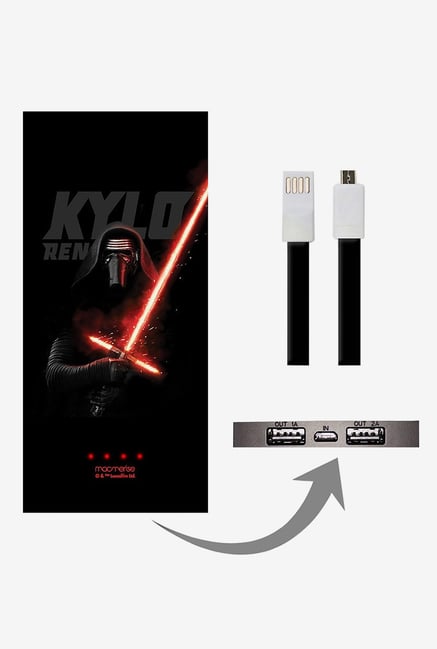 Macmerise Kylo Ren 8000 mAh Universal Power Bank Macmerise Kylo Ren 8000 mAh Universal Power Bank