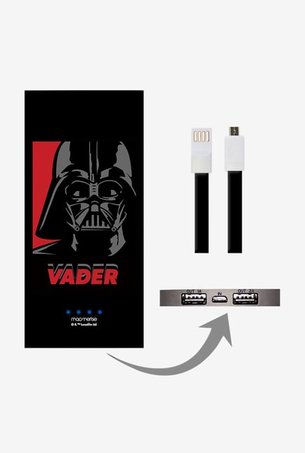Macmerise Vader 8000 mAh Power Bank (Black) Macmerise Vader 8000 mAh Power Bank (Black)