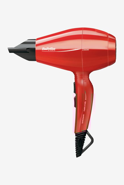 Babyliss 6615E 2400 W Hair Dryer Red Babyliss 6615E 2400 W Hair Dryer Red