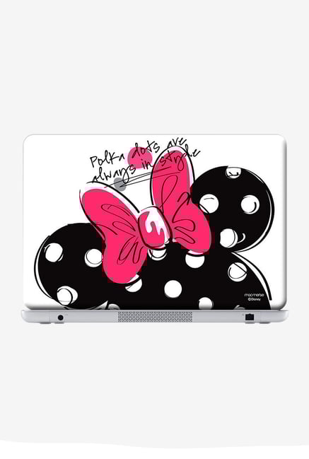 Macmerise Polka Minnie Skin for 13" Laptops Macmerise Polka Minnie Skin for 13" Laptops