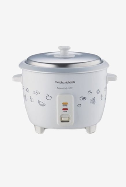Morphy Richards 1.8 L Essentials 100 Rice Cooker White Morphy Richards 1.8 L Essentials 100 Rice Cooker White