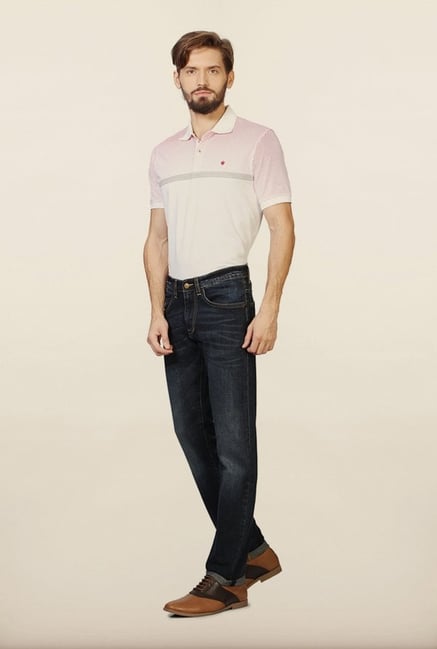 Allen Solly Navy Mid Rise Jeans Allen Solly Navy Mid Rise Jeans