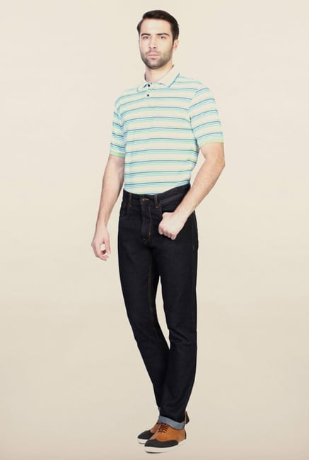 Peter England Navy Slim Fit Jeans Peter England Navy Slim Fit Jeans