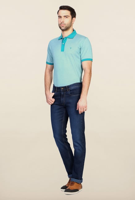 Peter England Blue Slim Fit Jeans Peter England Blue Slim Fit Jeans