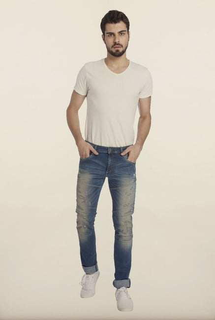 Jack & Jones Blue Distressed Jeans Jack & Jones Blue Distressed Jeans