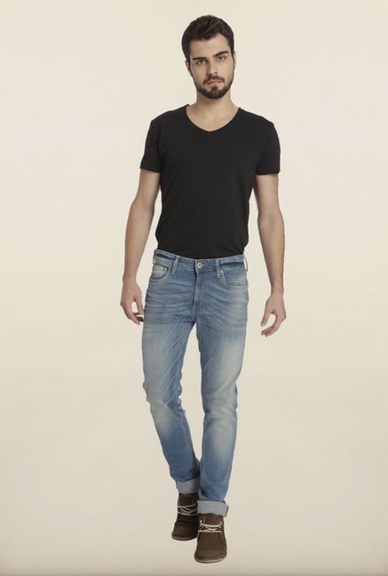 Jack & Jones Blue Lighty Washed Jeans Jack & Jones Blue Lighty Washed Jeans