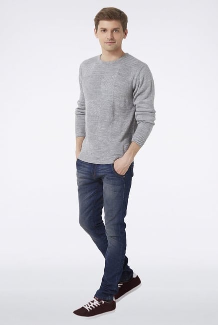 Peter England Grey Sweater Peter England Grey Sweater