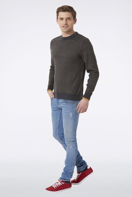 Peter England Grey Sweater Peter England Grey Sweater