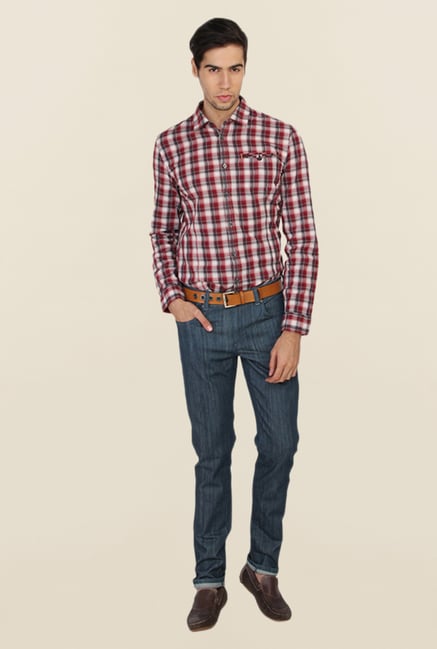 Calvin Klein Blue Solid Skinny Fit Jeans Calvin Klein Blue Solid Skinny Fit Jeans