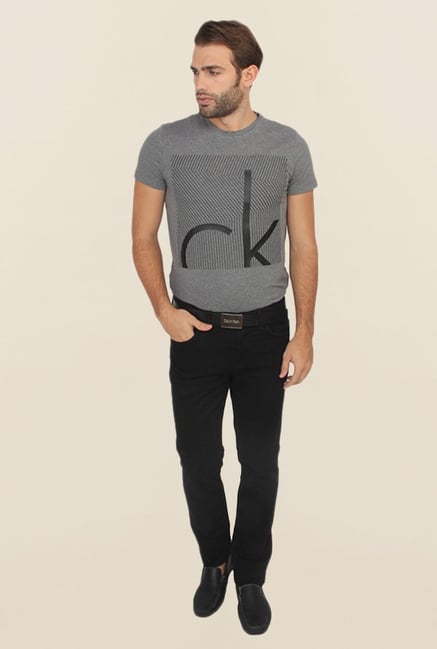 Calvin Klein Black Regular Fit Denim Jeans Calvin Klein Black Regular Fit Denim Jeans