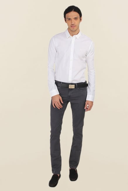 Calvin Klein Grey Regular Fit Jeans Calvin Klein Grey Regular Fit Jeans