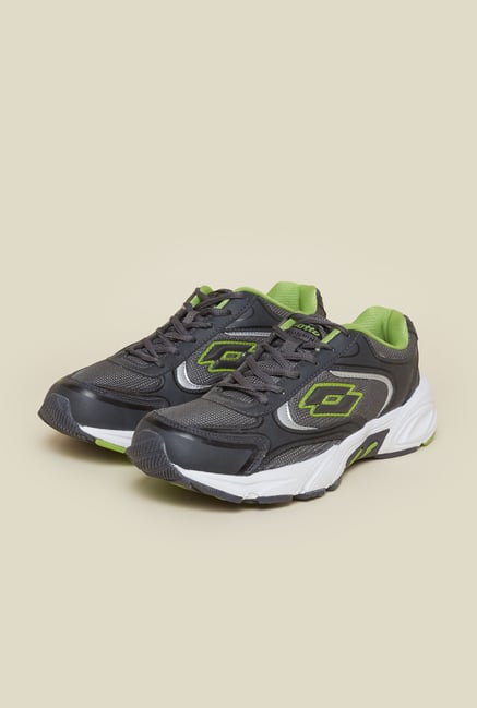 Lotto Venice Nuo Grey & Green Running Shoes Lotto Venice Nuo Grey & Green Running Shoes