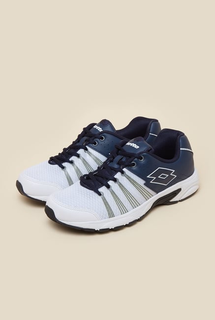 Lotto Nagoya White & Navy Running Shoes Lotto Nagoya White & Navy Running Shoes