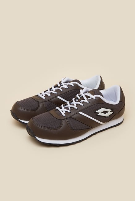 Lotto Jogger Brown & White Running Shoes Lotto Jogger Brown & White Running Shoes