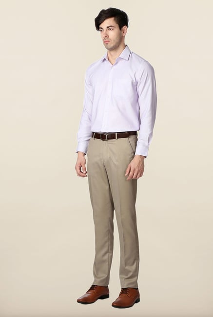 Peter England Lilac Formal Shirt Peter England Lilac Formal Shirt