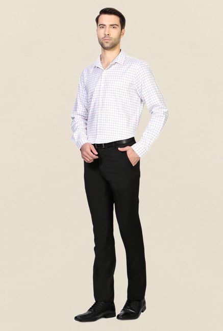 Allen Solly White Cotton Formal Shirt Allen Solly White Cotton Formal Shirt