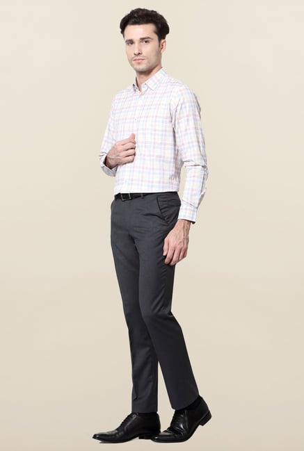 Peter England Multicolor Slim Fit Formal Shirt Peter England Multicolor Slim Fit Formal Shirt