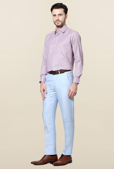 Peter England Red Printed Formal Shirt Peter England Red Printed Formal Shirt
