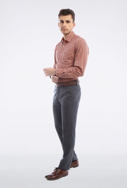 Peter England Multicolored Checks Casual Shirt Peter England Multicolored Checks Casual Shirt