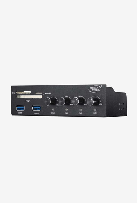 Deepcool ROCK MASTER v3.0 Fan Control Panel Black Deepcool ROCK MASTER v3.0 Fan Control Panel Black