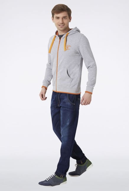Peter England Grey Hoodie Peter England Grey Hoodie