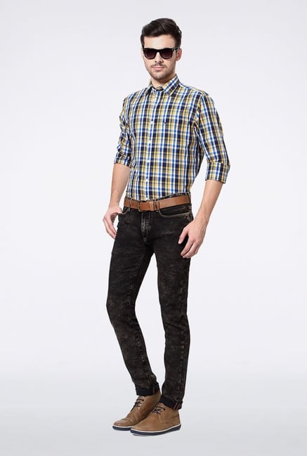 Allen Solly Multicolored Checks Casual Shirt Allen Solly Multicolored Checks Casual Shirt