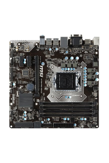 MSI PRO Series H170M PRO-VDH D3 Motherboard Black MSI PRO Series H170M PRO-VDH D3 Motherboard Black