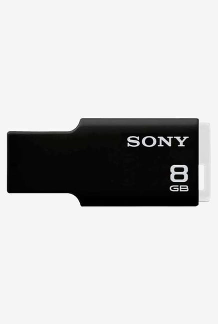 Sony USM8GM Micro Vault Tiny 8 GB Pen Drive Black Sony USM8GM Micro Vault Tiny 8 GB Pen Drive Black