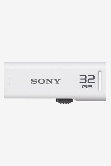 Sony Micro Vault 32 GB Clasic Pendrive White Sony Micro Vault 32 GB Clasic Pendrive White