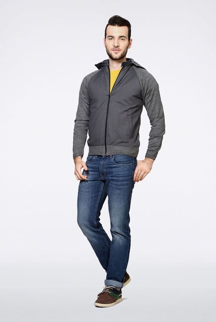 Peter England Grey Hoodie Peter England Grey Hoodie