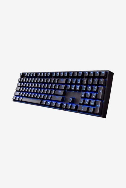 Cooler Master Quick-fire ultimate SGK-4011-GKCL2-US Keyboard Black & Blue Cooler Master Quick-fire ultimate SGK-4011-GKCL2-US Keyboard Black & Blue