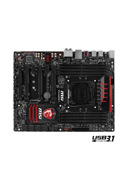 MSI X99A GAMING 7 Motherboard Black MSI X99A GAMING 7 Motherboard Black