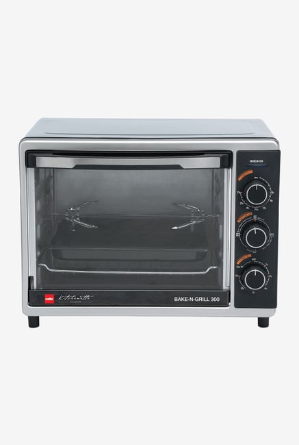 Cello Bake N Grill 300 30L Oven Toaster Griller (Silver) Cello Bake N Grill 300 30L Oven Toaster Griller (Silver)