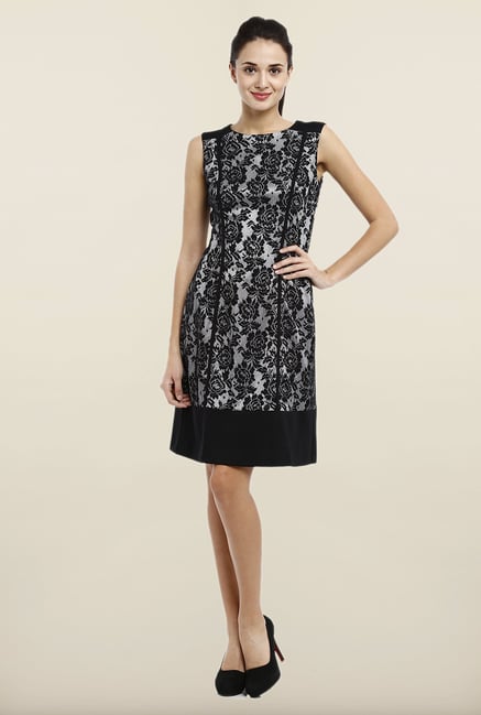 Avirate Black Lace Princess Panel Dress Avirate Black Lace Princess Panel Dress