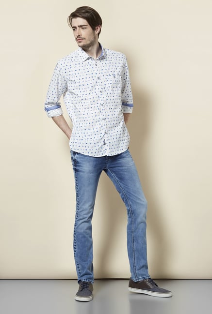 Killer White Printed Shirt Killer White Printed Shirt