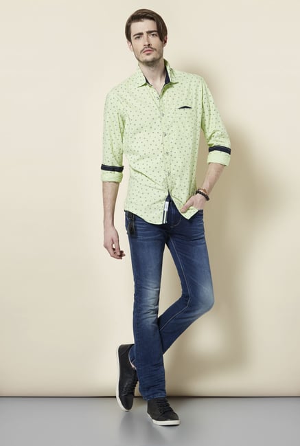 Killer Green Printed Shirt Killer Green Printed Shirt
