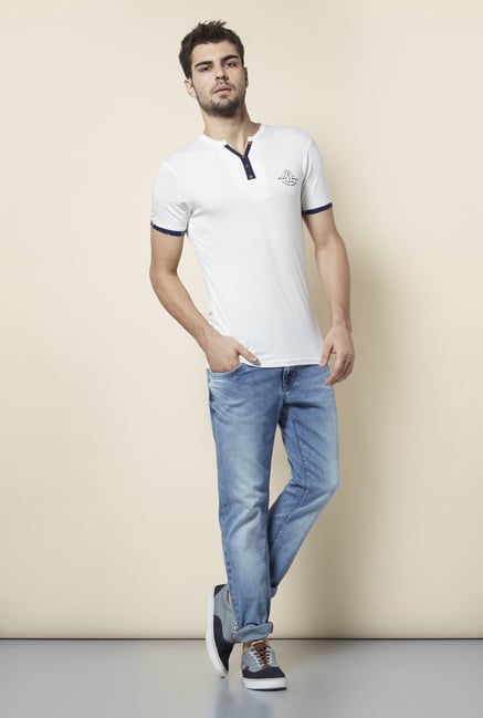 Lawman White Solid T shirt Lawman White Solid T shirt