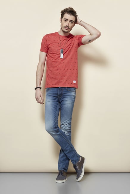 Killer Red Round Neck T Shirt Killer Red Round Neck T Shirt