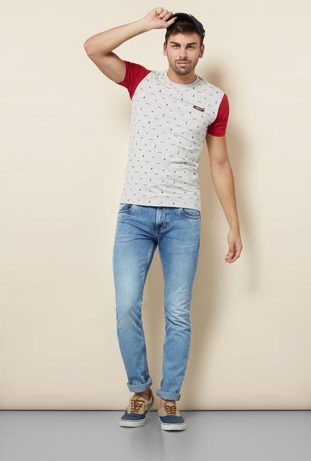 Lawman Grey Slim Fit T shirt Lawman Grey Slim Fit T shirt