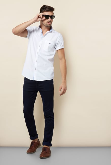 Lawman White Checks Casual Shirt Lawman White Checks Casual Shirt