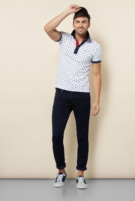 Lawman White Printed T shirt Lawman White Printed T shirt