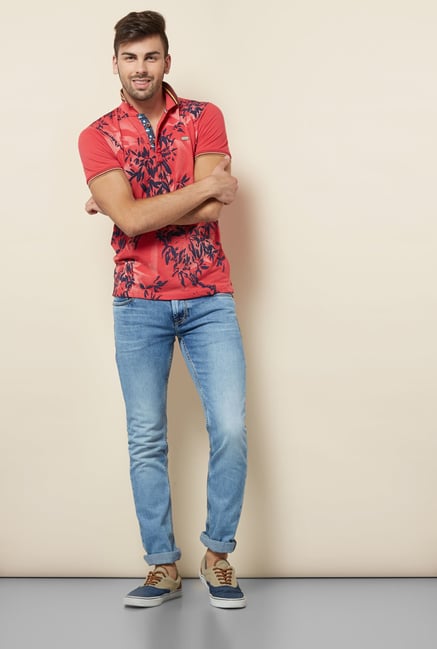 Lawman Blue Slim Fit Cotton Jeans Lawman Blue Slim Fit Cotton Jeans