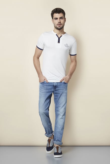 Lawman Blue Solid Slim Fit Jeans Lawman Blue Solid Slim Fit Jeans