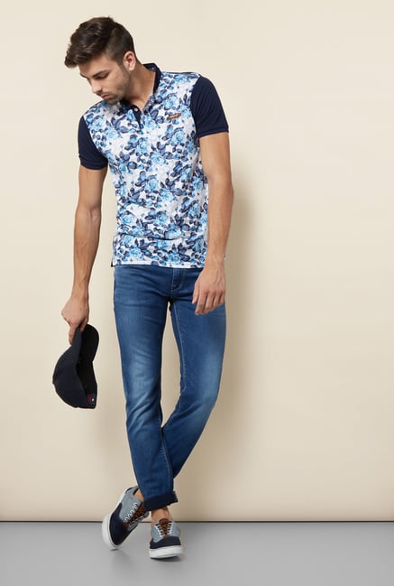 Lawman Blue Solid Skinny Fit Jeans Lawman Blue Solid Skinny Fit Jeans