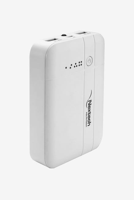 Nextech PB1050 10400mAh Power Bank (White) Nextech PB1050 10400mAh Power Bank (White)