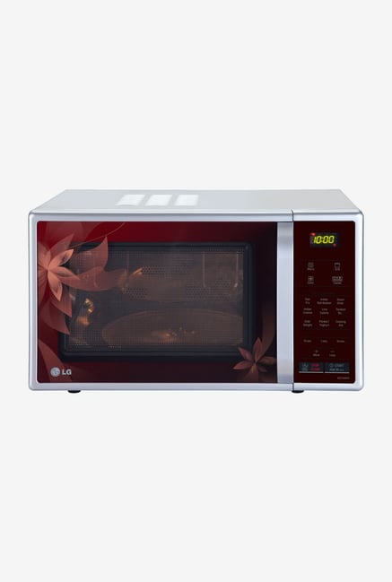 LG MC2145BPG 21 L Convection Microwave Oven Red & Silver LG MC2145BPG 21 L Convection Microwave Oven Red & Silver