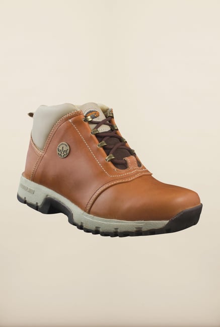 Woodland Brown Ankle High Boots Woodland Brown Ankle High Boots