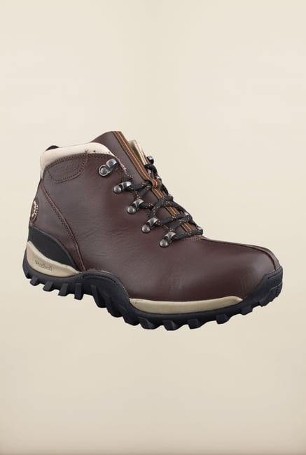 Woodland Dark Brown Ankle High Boots Woodland Dark Brown Ankle High Boots
